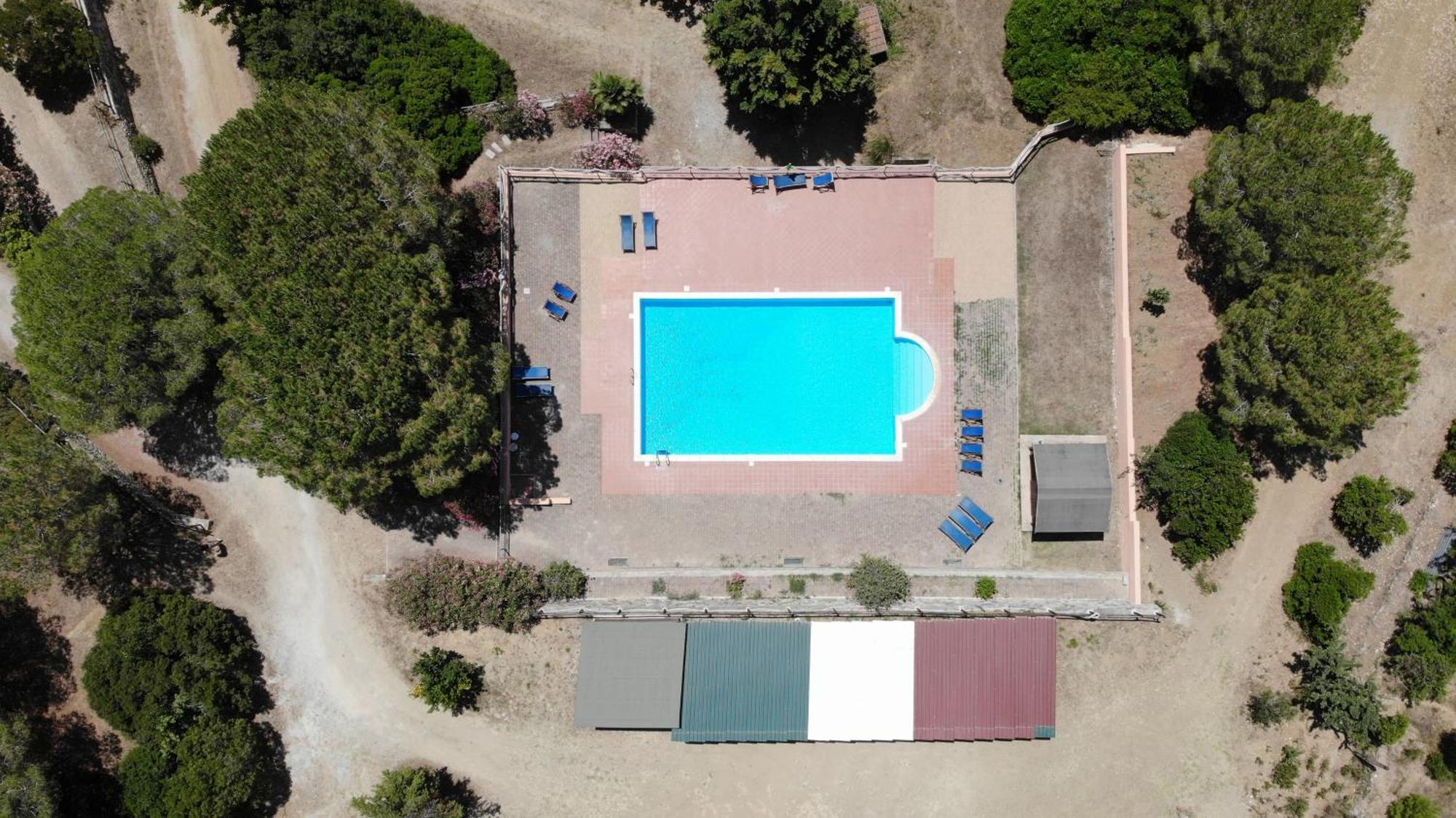 Appartamento Casa Rosada - Piscina, Aria Condizionata, Terrazze E Posti Auto Marina di Campo Esterno foto